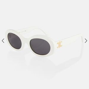 Authentic White Celine Sunglasses